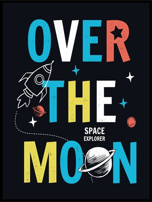 Over The Moon - Romplakat - Plakatbar.no