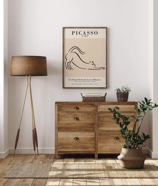 Pablo Picasso Cat - Plakat - Plakatbar.no