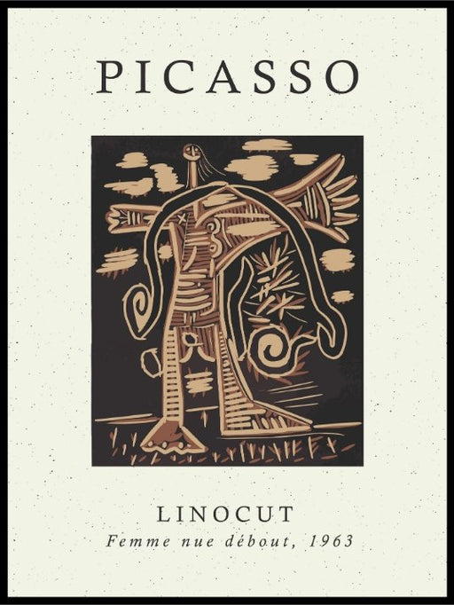 Pablo Picasso Cube - Plakat - Plakatbar.no