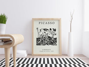 Pablo Picasso La Femme au collier - Plakat - Plakatbar.no