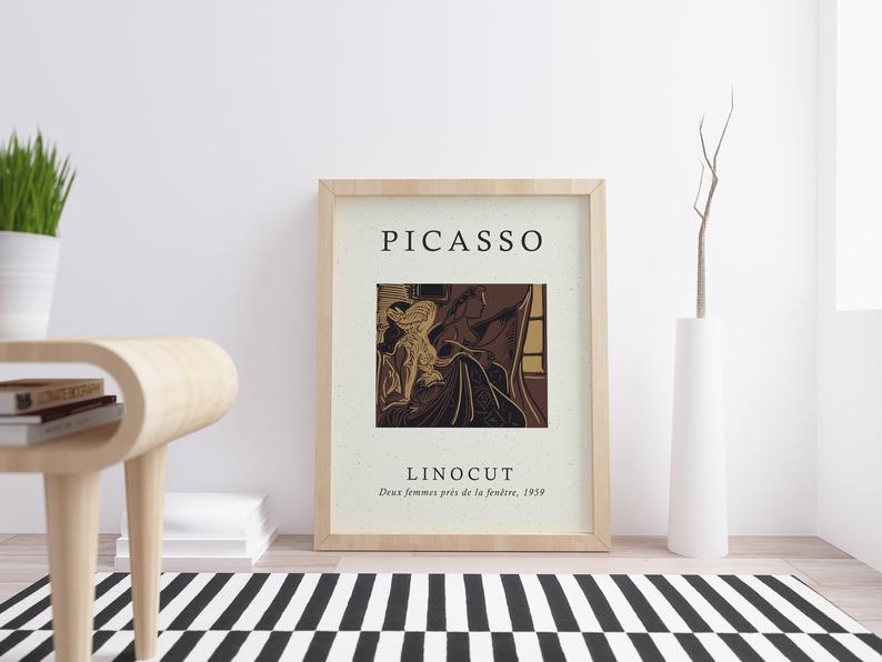 Pablo Picasso Linocut - Plakat - Plakatbar.no