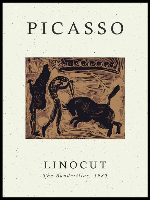 Pablo Picasso The Banderillas - Plakat - Plakatbar.no