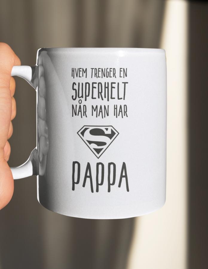 Dad is a superhero - mug