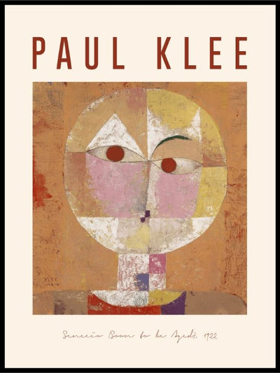 Paul Klee - Senecio, Soon to be Aged Poster - Plakatbar.no