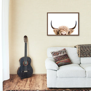 Peeking Cow - Plakatbar.no