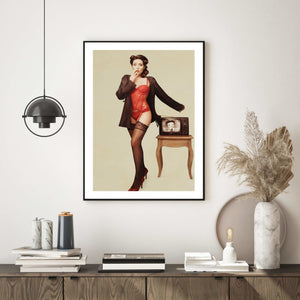 Pin Up Girl - Betty Boop - Poster - Plakatbar.no