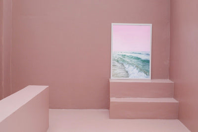 Pink Sky Beach - Plakatbar.no