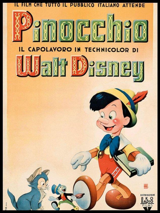 Pinocchio poster - Plakatbar.no