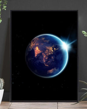 Plakat av jorden - Plakatbar.no