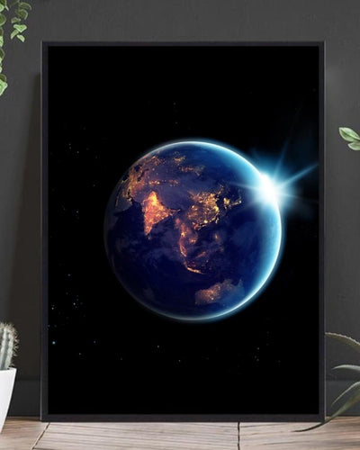 Plakat av jorden - Plakatbar.no