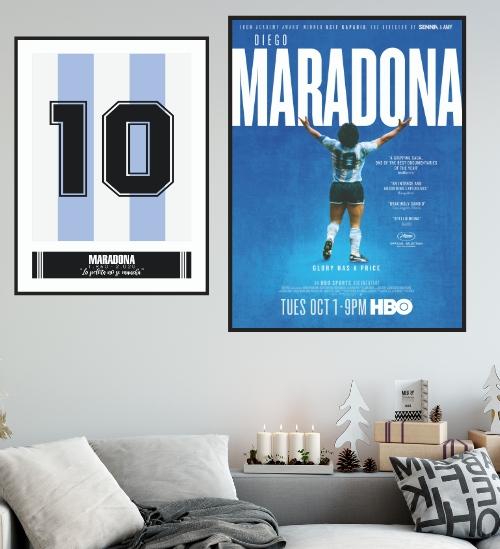 Plakat - Diego Maradona - Nummer 10 - Plakatbar.no