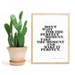 Plakat med teksten: Dont wait for the perfect moment. Take The... - Plakatbar.no