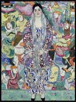 Portrait of Friederike Maria Beer, Gustav Klimt- Plakat - Plakatbar.no