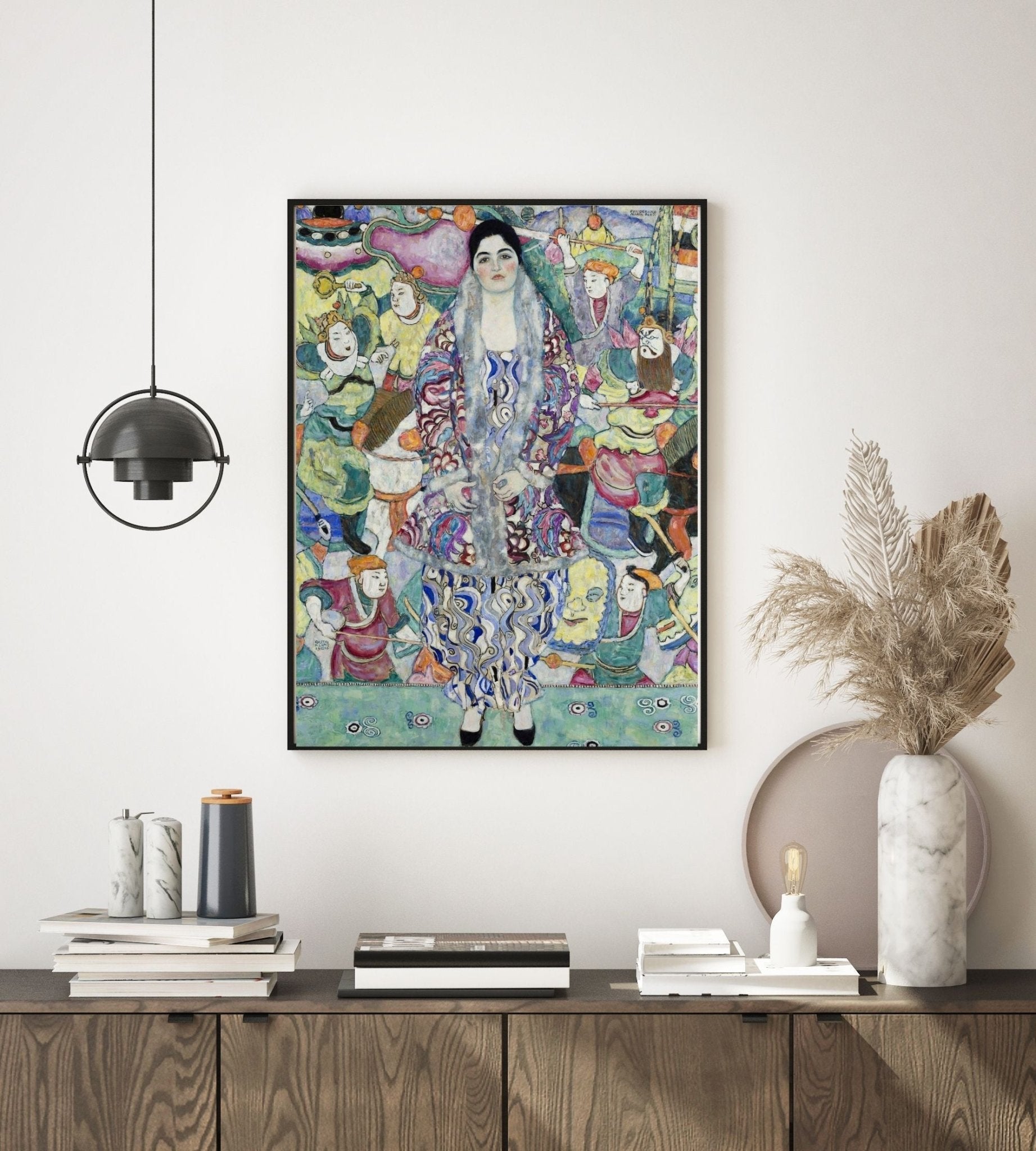 Portrait of Friederike Maria Beer, Gustav Klimt- Plakat - Plakatbar.no