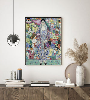 Portrait of Friederike Maria Beer, Gustav Klimt- Plakat - Plakatbar.no