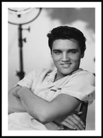 Poster av ung Elvis - Plakatbar.no
