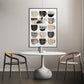 Pretty coffee cups - Plakat - Plakatbar.no