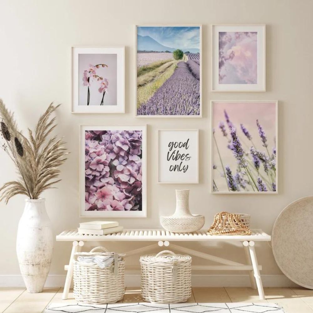 Purple botanic - Poster - Plakatbar.no