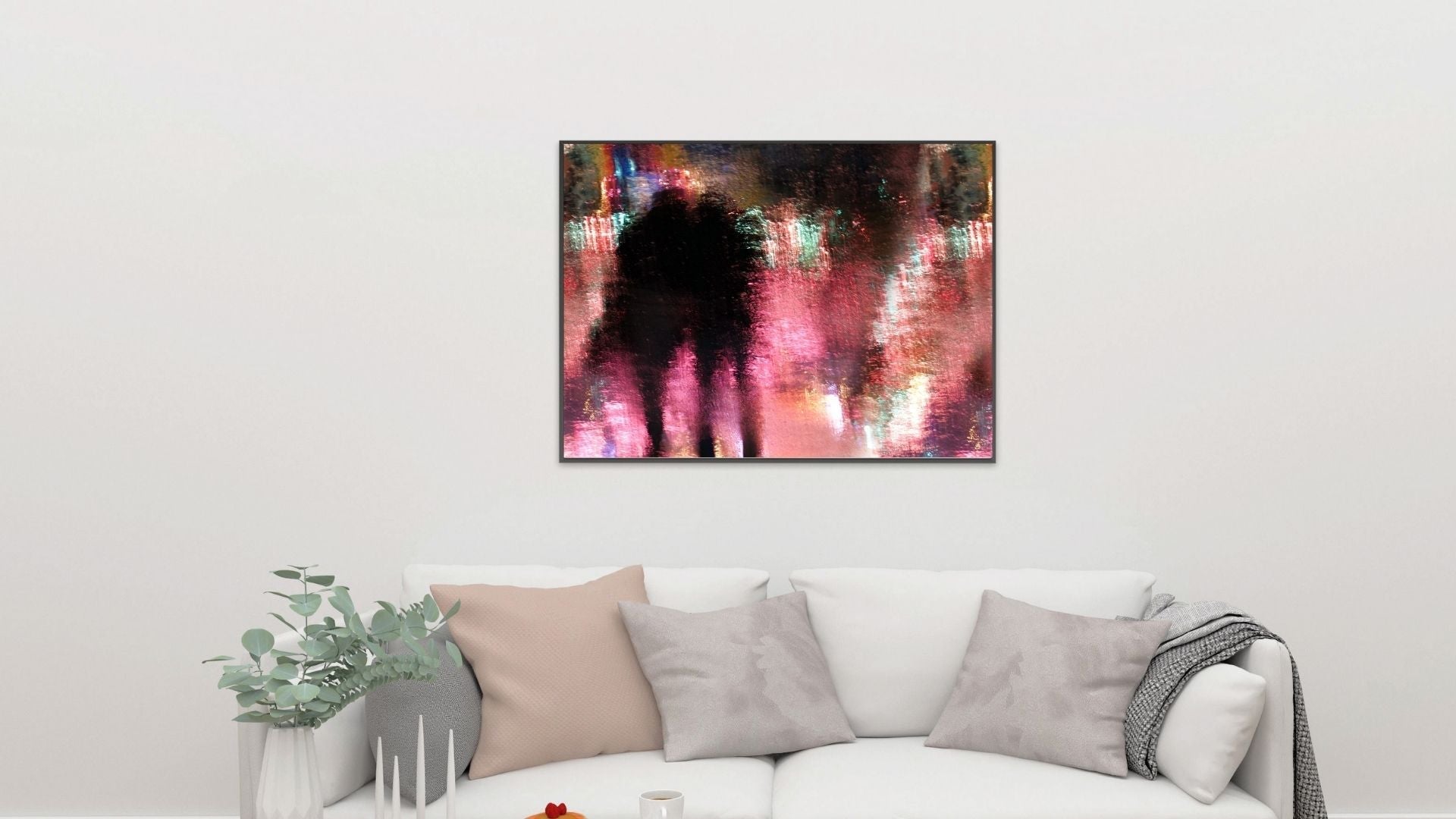 Rain above the funfair- Poster - Plakatbar.no
