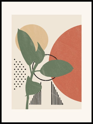 Random Shapes - Boho Plakat - Plakatbar.no