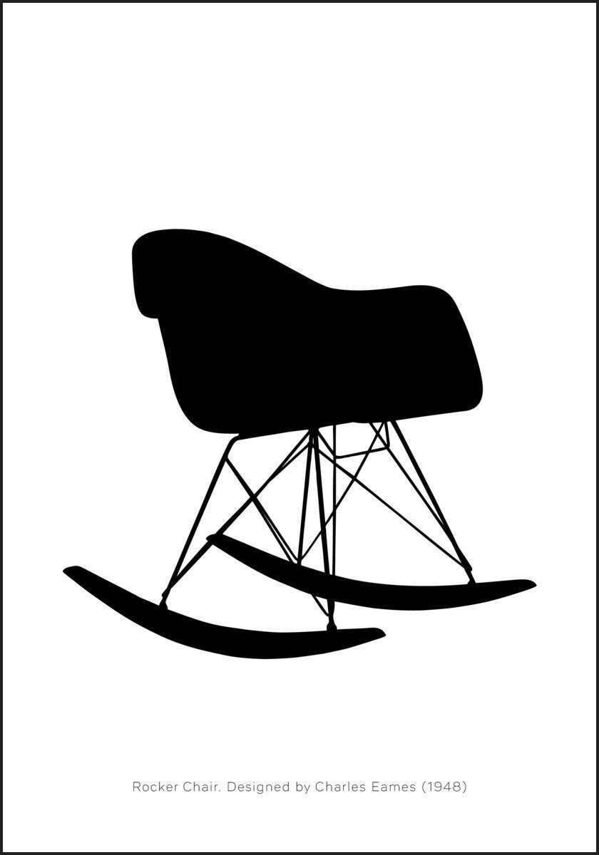 RAR Gyngestol - Charles Eames (1948) poster - Plakatbar.no