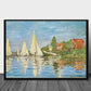 Regattas på Argenteuil, Claude Monet - Plakat - Plakatbar.no
