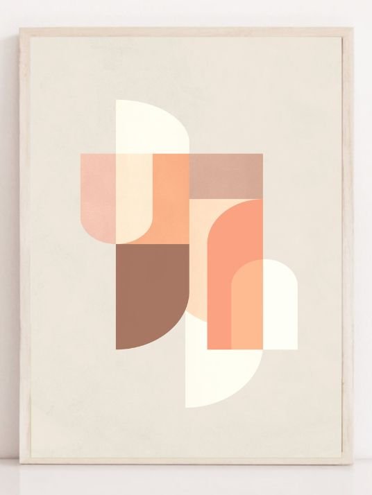 Retro Geometrisk III