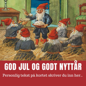 Retro julekort - Velg design - 10pk - Plakatbar.no