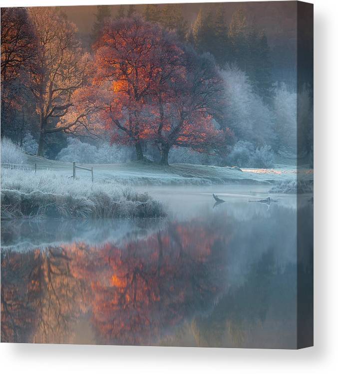 River Brathay - square canvas
