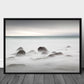Rocks at Uttakleiv beach poster - Plakatbar.no