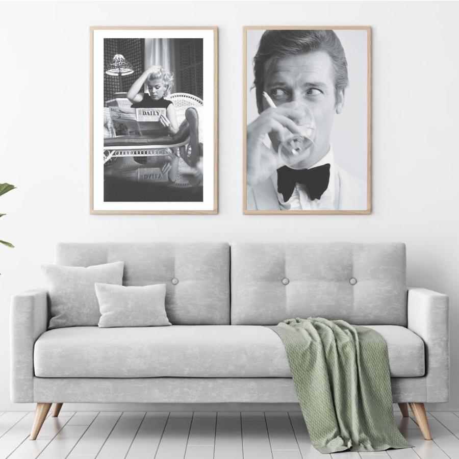 Roger Moore - Plakat - Plakatbar.no