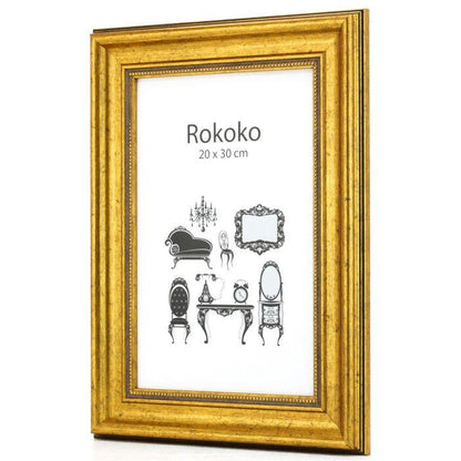 Rokokko antikk gull - Plakatbar.no