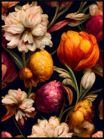 Romantic Flowers Plakat eller Lerret - Plakatbar.no