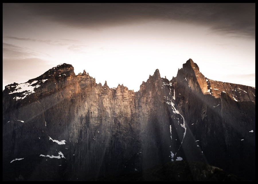 Troll Wall in Romsdalen - Poster