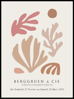 Rosa Korall - Matisse - Plakatbar.no