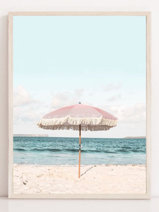Pink umbrella