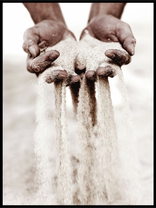 Sand Hands Poster - Plakatbar.no
