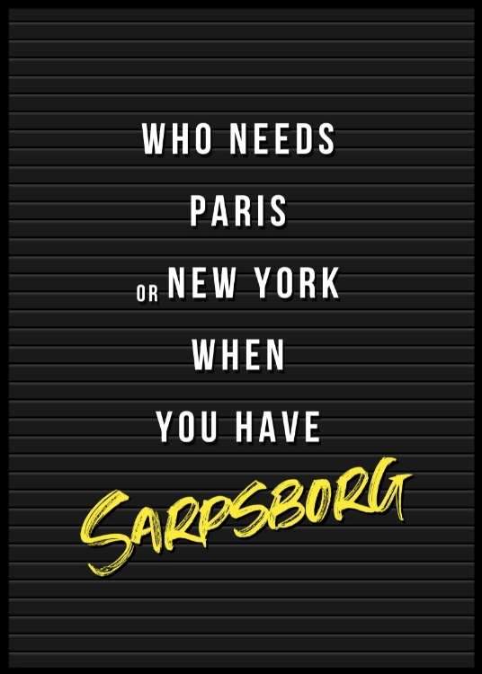 Sarpsborg - Byplakat - Plakatbar.no