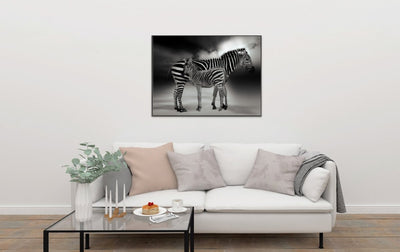 Sebra mor og datter poster - Plakatbar.no