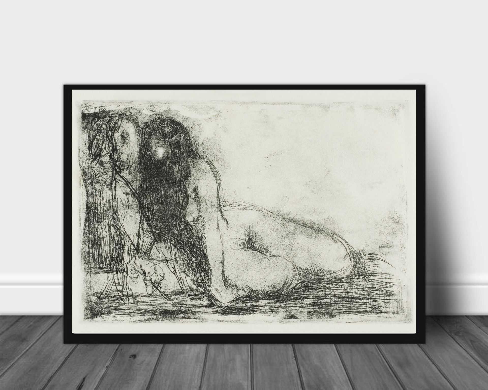 Secret, Edvard Munch- Plakat - Plakatbar.no