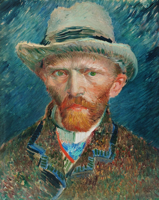 Selvportrett, Vincent Van Gogh - Plakat - Plakatbar.no