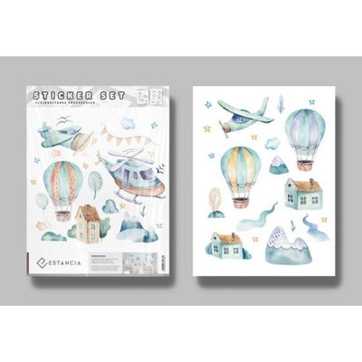 Sett med Wall stickers - Luftballonger - Plakatbar.no