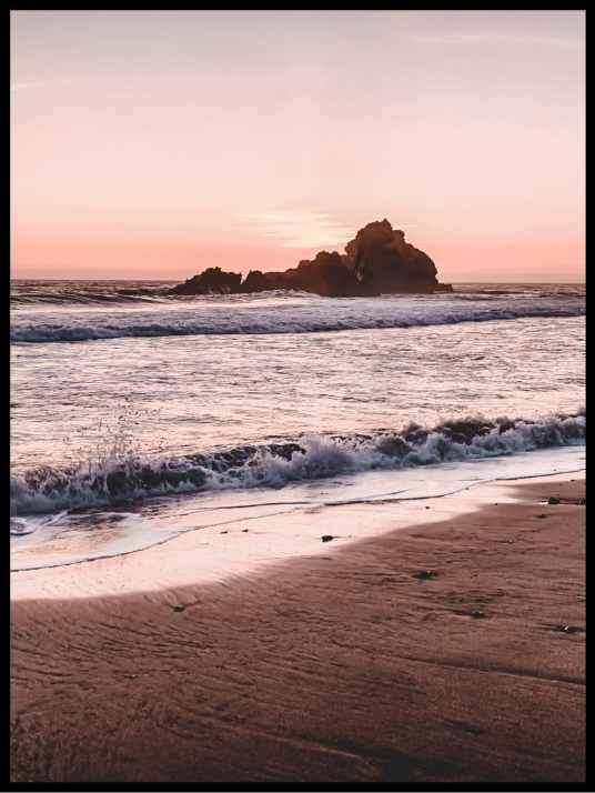 Shore and ocean - Poster - Plakatbar.no