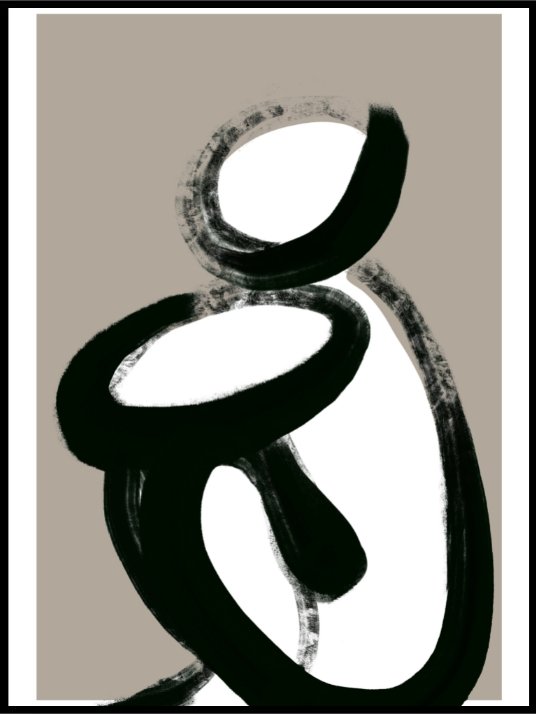 Sit And Wait Plakat eller Lerret