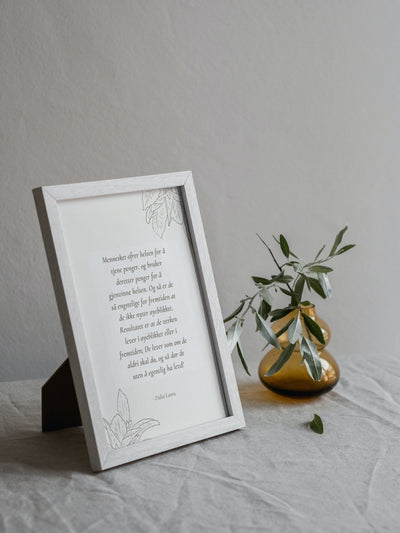 Sitatplakat - Dalai Lama - Plakatbar.no