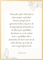 Sitatplakat - Dalai Lama - Plakatbar.no