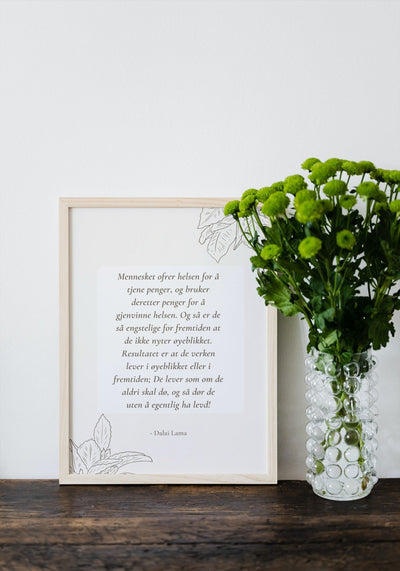 Sitatplakat - Dalai Lama - Plakatbar.no