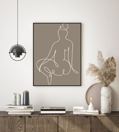 Sitting down II poster - Plakatbar.no