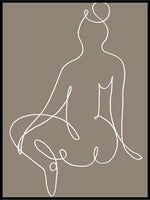 Sitting down II poster - Plakatbar.no