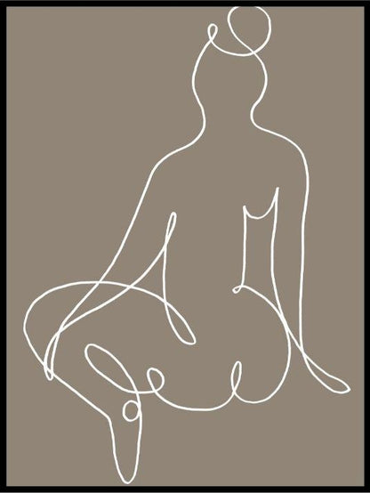 Sitting down II poster - Plakatbar.no